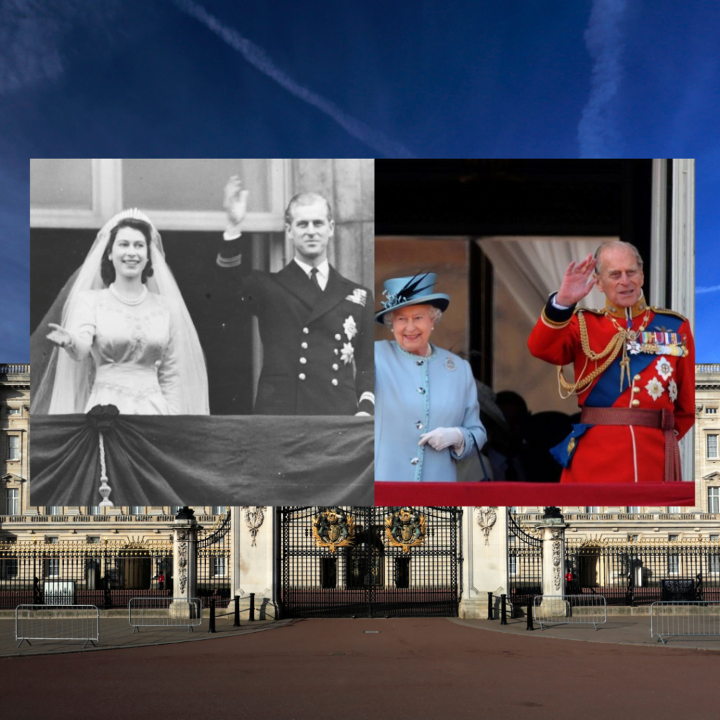 Queen Elizabeth II with Prince Philip