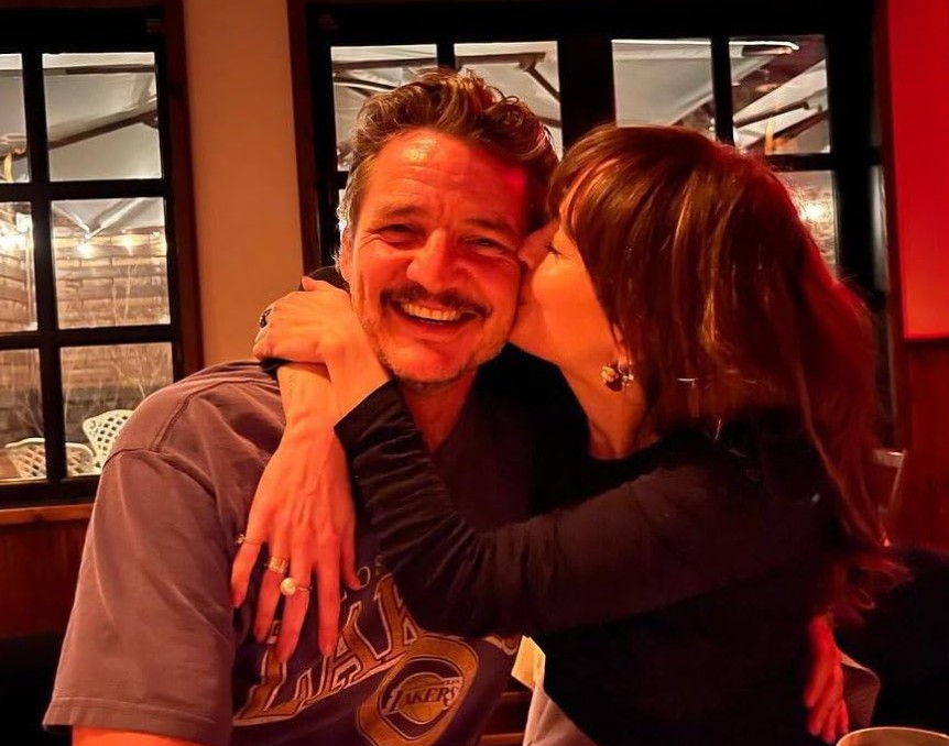 Pedro Pascal in the movie Materialists with Dakota Johnson